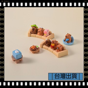 🔥臺灣出貨🔥可開發票✅【大同小藝】創意 可愛 仿真 小水豚 動物玩偶 桌面 工位 解壓 迷你 小擺件 玩具