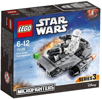 LEGO 樂高 星球大戰 微戰 "First Order 雪地戰機" 75126