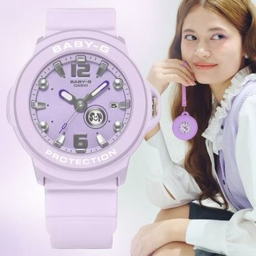 CASIO 卡西歐 BABY-G+PLUS 粉彩玩色 專屬吊飾 趣味手錶 女錶 送禮 禮物 推薦 BGA-15K-6A