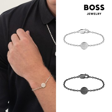【BOSS】Double B Coin系列 不鏽鋼序章手鍊(2色可選)