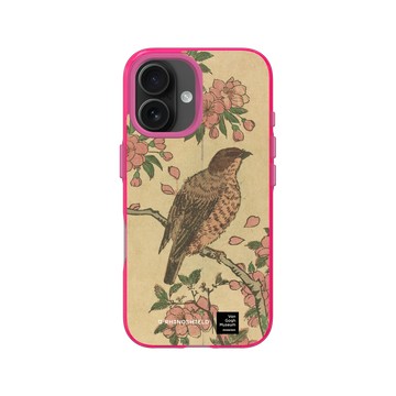 iPhone 16 Clear 粉漾桃 - Van Gogh Museum - 櫻花樹上的伯勞鳥