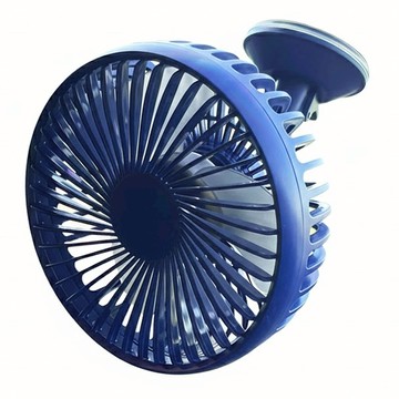 SINYI 汽車兩用USB勁涼風扇 5吋 海軍藍色  108000