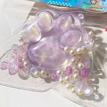 冰晶果凍貓掌🐾水感捏捏 果凍感 捏捏樂