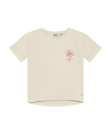 棕梠樹褐色短袖上衣86cm