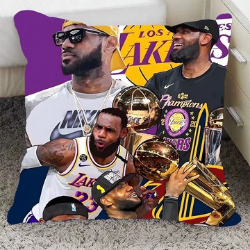 春季上新🌸桃園出貨🌸NBA湖人勒布朗詹姆斯周邊抱枕午休靠墊學生宿舍枕頭生日禮物