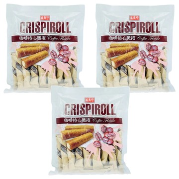 盛香珍 咖啡捲心脆捲  165g  3袋