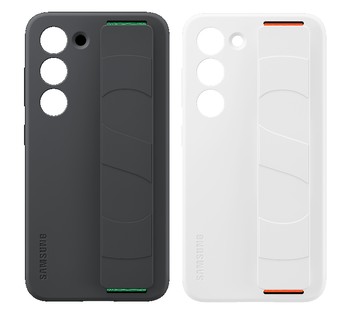 【SAMSUNG】Galaxy S23/S23+ 矽膠薄型保護殼 ( 附指環帶 ) (EF-GS911/EF-GS916)＋好買網＋【cube卡APP下單享10%回饋】