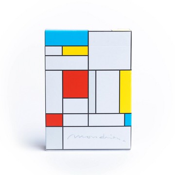 匯奇撲克 Mondrian 蒙德里安 百老匯爵士樂 進口花切收藏撲克紙牌