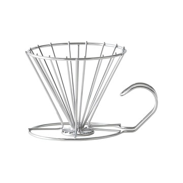 SHIMOMURA 下村 KOGU 極簡鏤線 18-8不鏽鋼咖啡濾杯  1個  不鏽鋼咖啡濾杯  2-6杯用