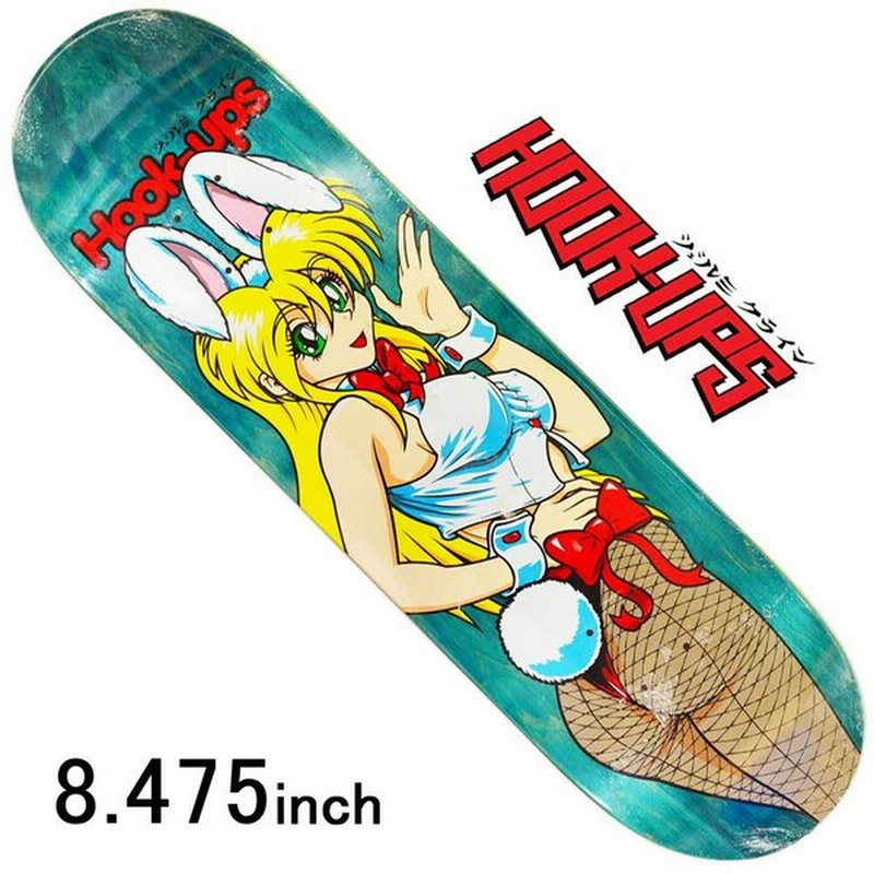 Hook Ups 8 475 インチ スケボー デッキ フック アップ スケートボード Bunny Girl Skateboards Deck バニーガール 板 人気 ブランド アニメ 女子 通販 Lineポイント最大0 5 Get Lineショッピング