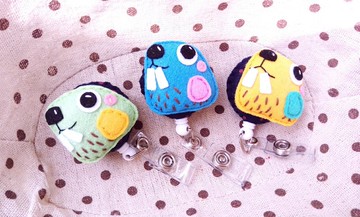 土撥鼠~不織布~證件夾