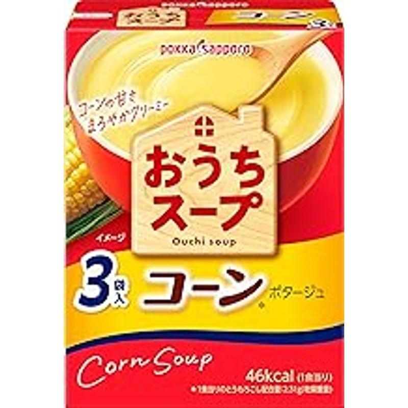 ポッカサッポロ おうちスープ コーン３袋入箱 × 5箱