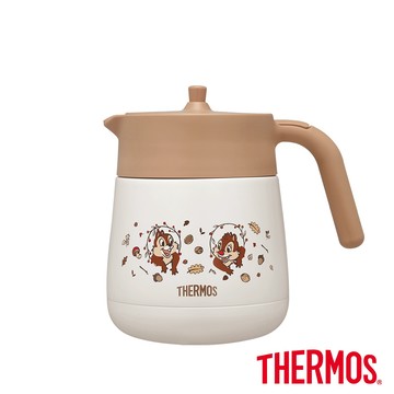 【THERMOS膳魔師】輕巧附濾網保溫壺720ml(TTE-700CAD-BW)_奇奇蒂蒂秋日篇
