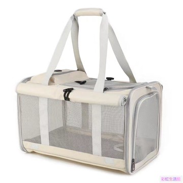大號貓包外出便攜透氣裝貓咪狗狗大容量手提寵物外帶包貓籠子寵物外出手提包