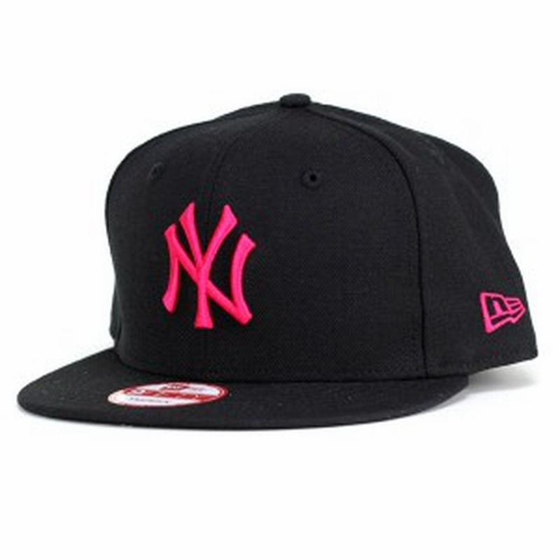 Newera ニューエラ New Era 9fifty ニューヨーク ヤンキース ブラック ストロベリー 通販 Lineポイント最大1 0 Get Lineショッピング