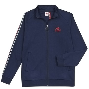 KAPPA義大利 舒適中性針織外套 丈青 341B6VWB29