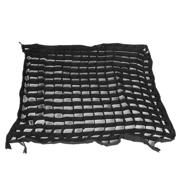 80x80cm 柔光箱蜂窩網格網帶鉤環緊固件襯裡用於攝影 OMS509