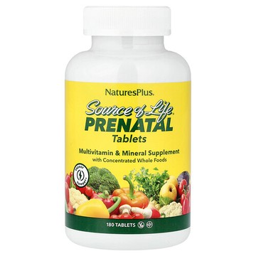 NaturesPlus, Source of Life®，產前配方，180 片