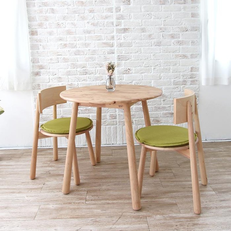 木製クッションスツール2脚セット - 北欧スタイル 木製クッションスツール2脚セット - 北欧スタイル 木製クッション