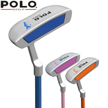 Polo正品 新款 高爾夫兒童推桿 golf男女童球桿 碳素桿
