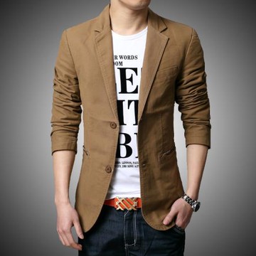 春秋新款小西服男版修身商務休閑西服韓版小西裝男士大碼外套純棉