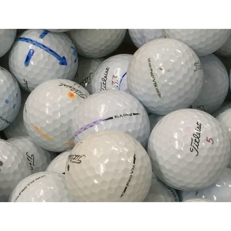 売れ筋がひクリスマスプレゼント！ Bランク タイトリスト Titleist 球手箱 ロストボール PRO シリーズ混合 V1x 30個 ゴルフ 