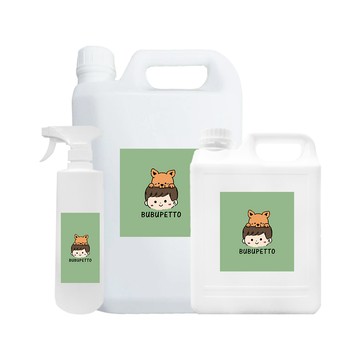BUBUPETTO 毛小孩次氯酸水微酸性-超值組6000mlx1+超值家用瓶500mlx1