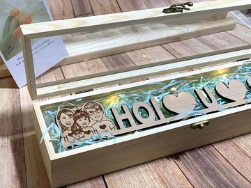 【客製化禮物】人像門牌 送同款匙扣 結婚禮物 家居好物 入厝禮物