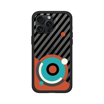 iPhone 15 Pro Max Mod NX 黑 - NASA - Helix Nebula - Bauhaus Style