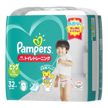 Pampers graduated 32 pants (Big XL)
