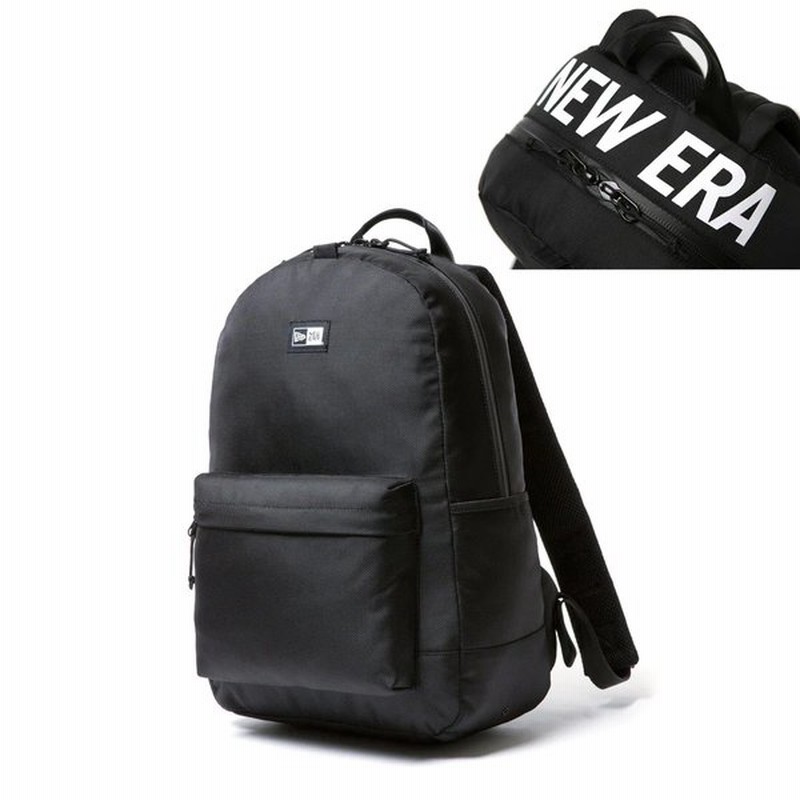 New Era ニューエラ リュック 27l ライトパック ブラック ホワイトロゴ カジュアル メンズ レディース ユニセックス 通販 Lineポイント最大get Lineショッピング
