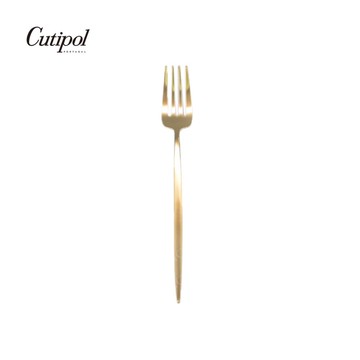 葡萄牙Cutipol MOON系列17CM點心叉 (香檳金)