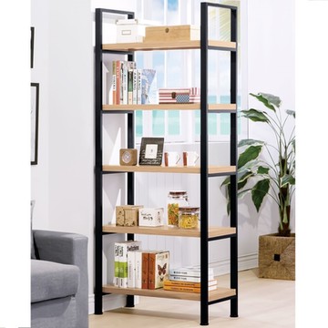 AS雅司-羅寶原木色2.7尺玄關架-80*35*185CM