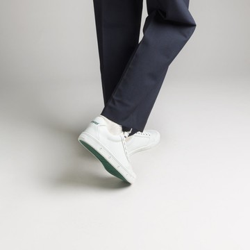 C2 綿羊皮 / 龜裂紋路 /男款 /Spring Court / 真皮休閒鞋