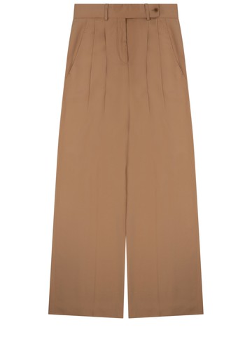 alberta ferretti wide leg tailored pants