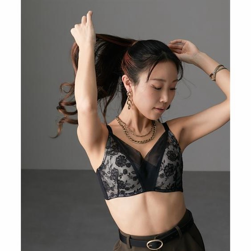 ブラジャー D70-D85 ニッセン 胸を小さくみせる ブラジャー