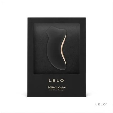 台灣總代理公司貨 LELO SONA 2 Cruise 索娜二代 加強版 首款聲波吮吸式按摩器 黑色
