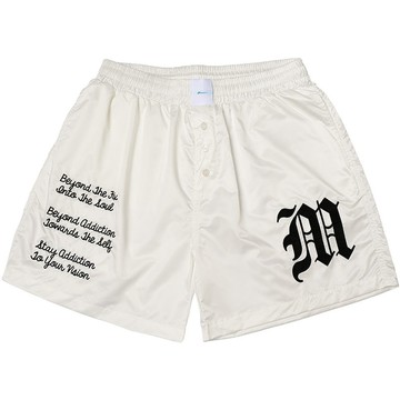 MTA M26SSST SATIN SHORTS 緞面 短褲 (白色)