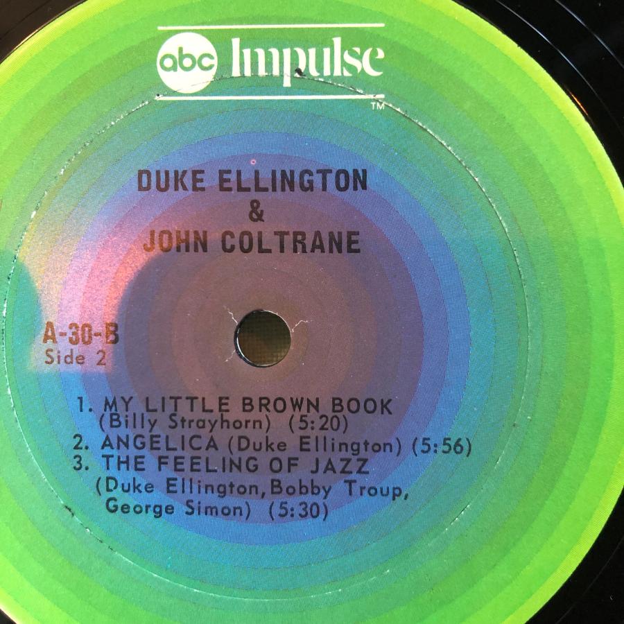 Duke Ellington  John Coltrane   Duke Ellington  John Coltrane LP  Impulse!