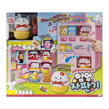 MIMI PETSHOP 萌寵販賣機 棉花糖狗狗的家 Set  多色  1盒