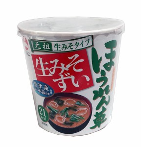 ★まとめ買い★　旭松食品　カップ生みそずい合わせほうれん草１５．１g　×6個