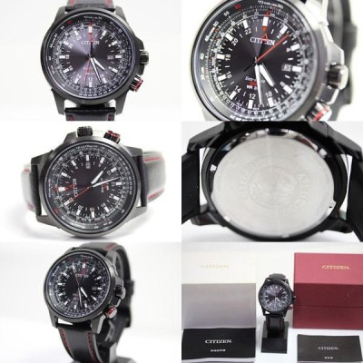 CITIZEN シチズン プロマスター エコドライブ グローバルスカイGMT BJ7076-00E 黒文字盤 MT1752 中古・美品 |  LINEブランドカタログ