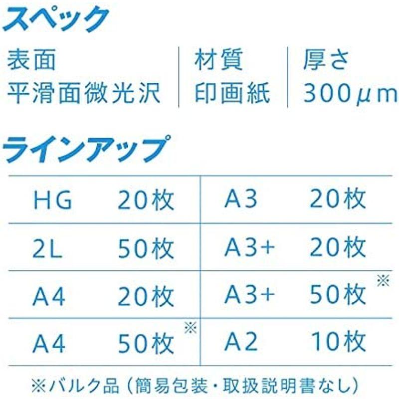 PICTORICO スムーズフォトペーパー 2Lサイズ(50枚入り) PPZ200-2L 50