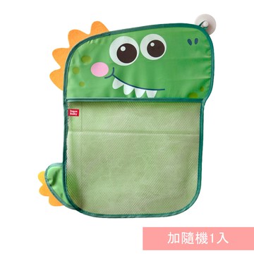 JoyNa - 2入-洗澡玩具收納袋 浴室用品收納袋-綠恐龍+隨機一入 (42*45)