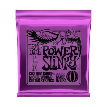 Ernie Ball 電吉他弦 11 48 Power Slinky 2220 鎳纏繞 老鷹弦【黃石樂器】