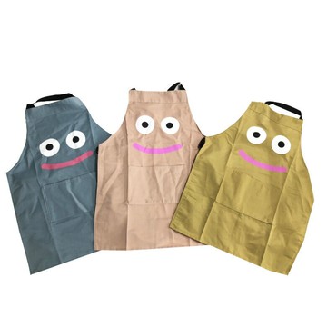 小清新可愛圍裙-大人(薑黃色呆萌表情) [大買家]