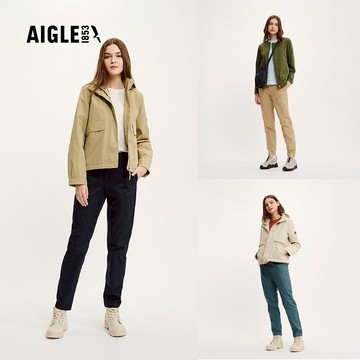 【AIGLE】女 快乾彈性長褲｜AG-4P281