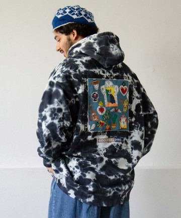 【熱門預購】墨西哥墨染厚磅男款連帽上衣  (3色) JSU-5306