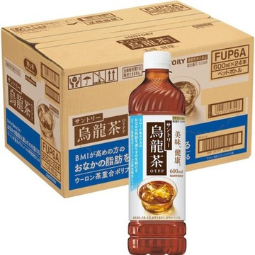 #悠西將# 箱出 日本 SUNTORY 三多利 烏龍茶 即飲 寶特瓶 日本烏龍茶 600ML*24瓶箱