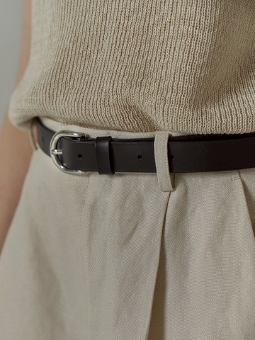 Butero leather Belt_2color
